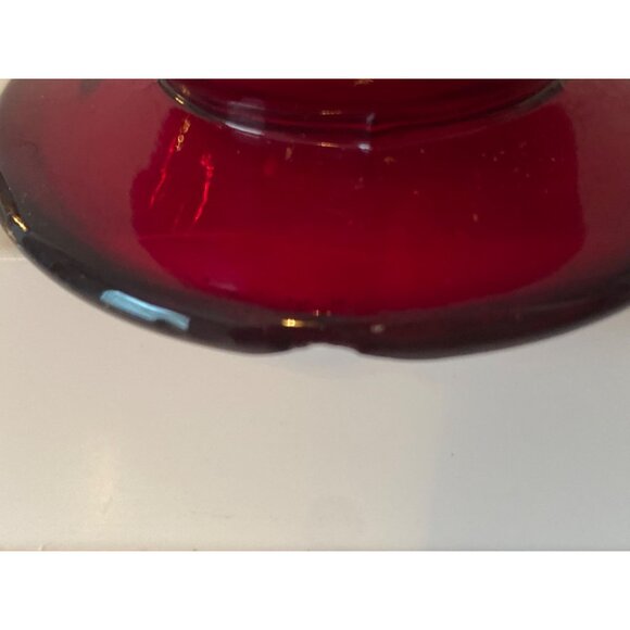 Creamer Handle Glass Ruby Red 3.5 x 4.5 in Replacement Vintage - Picture 11 of 11